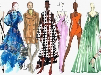 программа Fashion One: Fashion Collections New York Carolina Herrera, Badgley Mischka, Christian Siriano